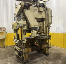100 TON BLISS MODEL #H2-100-48X30 SSDC STAMPING PRESS &amp; 24" VAMCO SHEAR: YOBRO #25763