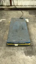2,500 LBS 24" X  48" BISHAMON ELECTRIC PLATFORM LIFT TABLE: STOCK #23433