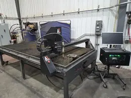 5′ x 10′ ArcLight Dynamics Arc Max Plasma Table, 2018 – Hypertherm Powermax 105, Tube Cutting Attachment