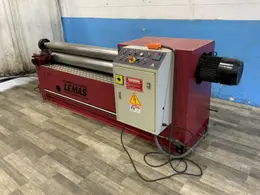 5' X 1/4" LEMAS TR‑160/5 HYDRAULIC 3 ROLL PLATE ROLLER: STOCK #81531