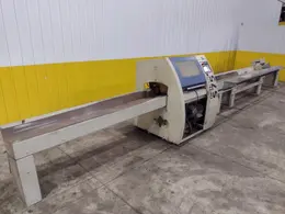6" HIGH X 14" WIDE WEINIG DIMTER  OPTICUT MODEL #S75 CROSS-CUT AUTOMATIC WOOD SAW, NEW 2003: STOCK #22923