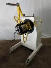 1,100 LB X 16" GSW MODEL #MHM0.5/1250SO SERVO MOTORIZED COIL REEL UNCOILER, NEW 1996 STOCK #3186