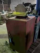 12" single end disc sander with dust collection cabinet