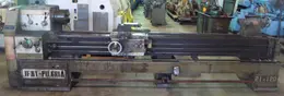 21"/28" x 120" JFMT Gap Bed Lathe, 3" Hole, As-Is, Low Price