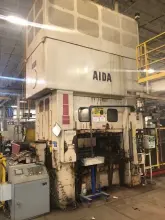 AIDA 330 TON SSDC PRESS, S/N 12903-0665, STOCK# 14010J