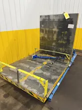 5,000 LBS X48"X 48" MAX MODEL #LPTT-UP-50-90 HYDRAULIC TILT UPENDER 90 DEGREE FLIP TABLE: YOBRO #25891