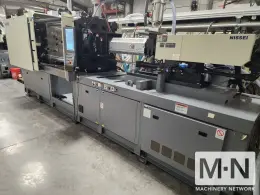 197 TON 8.5 OZ NISSEI MODEL FNX180IIIA-25A INJECTION MOLDING MACHINE MFG 2016 WITH LOW HOURS