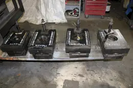 16.75" x 12.325" x 8.25" VIBRO DYNAMICS ISOLATION MACHINERY PADS