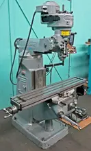 Bridgeport 9" x 48" 8-Speed Step-Pulley Vertical Milling Machine, Series I