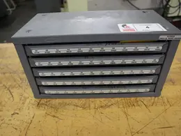 Huot Drill Index: Wire Gauge, 5 Drawers- Auction Item