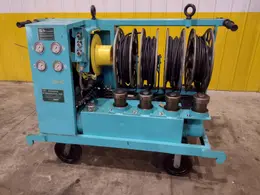 40 TON MODERN HYDRAULICS 4 CYLINDER PORTABLE HYDRAULIC DIE SETTING &amp; SEPARATING SYSTEM: STOCK #23776