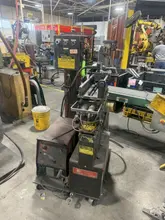 10” X .135” KENT MODEL #10-135 PMA SHEAR END WELDER WITH  LINCOLN POWER SOURCE: YOBRO #24855