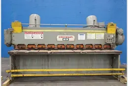 10' X 1/4" CINCINNATI POWER SQUARING SHEAR: STOCK #78261