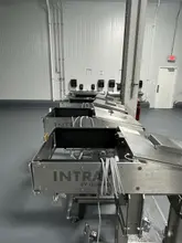 (4) INTRAY / QUPAQ Smart Stand Servo Automatic Tray Denesters, 2024 – w/ (2) Tool Trolleys