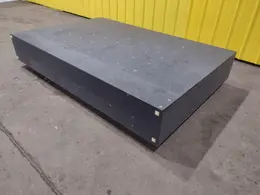 83.5" x 55" x 12.5" BLACK PRECISION GRANITE LAYOUT TABLE SURFACE PLATE: STOCK 19367