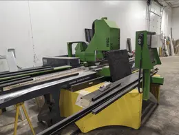 MTC HARP772 CNC Drilling &amp; Cut-Off Machining Center, 2019- 6 Tool Stations, 288″ Index Travel
