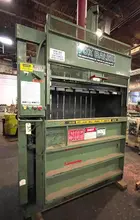 30" X 60" FOX VERTICAL HYDRAULIC CARDBOARD BALER: YOBRO #26304