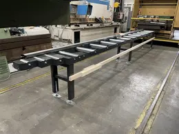 ZM - 6 meter rollerconveyors with digital backgauge