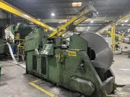 DALLAS 10,000 LB X 24" WIDE X .250" THICK COIL CRADLE STRAIGHTENER, STOC...