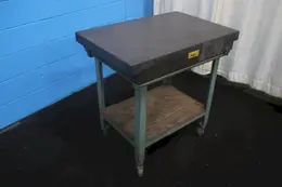 24" X 36" X 5" DOALL GRAITE SURFACE PLATE: STOCK #75219