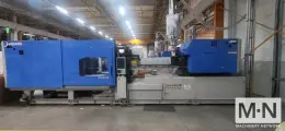 500 TON 43.6 OZ JSW MODEL J450-ADS-1400/HS10 HIGH SPEED INJECTION MOLDING MACHINE MFG 2017/2016