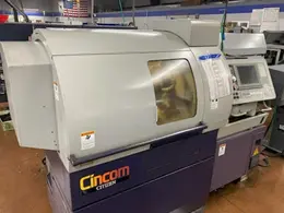 Citizen C16 Type VII CNC Swiss Screw Machine w Live End Working Option, Coolant Tank and Pump