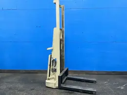 CROWN 1500 LBS ELECTRIC WALK BEHIND PALLET STACKER  -  15B-S