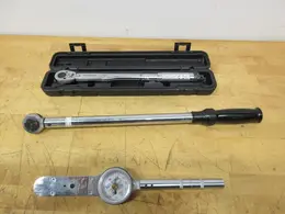 Torque Ratchets (3), Craftsman 1/2" Drive, ProGrade 3/8" Drive, Sekonk 1/4" Drive- Auction Item