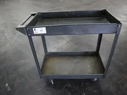 Metal Rolling Shop Cart- Auction Item