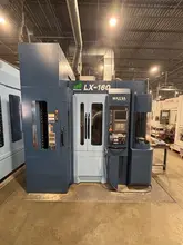 Matsuura LX160 5-Axis CNC VMC, 2014 – 42 Pallet Changer, Chip Conveyor, Renishaw Probe