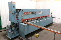 10' X 10 GAUGE NIAGARA MODEL #SP10-10 HYDRAULIC SHEAR: STOCK #69124