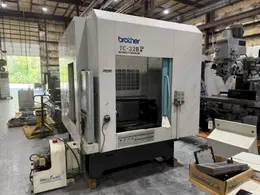 Used Brother TC-32BN QT 4-Axis CNC Drill &amp; Tapping Center For Sale 2016