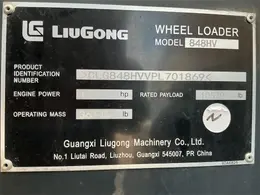 2023 LiuGong 848HV CLG848HVVPL701869