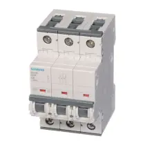 Siemens Circuit Breaker 3 Pole 6 Amps (5SY4306-7 MCB C6)