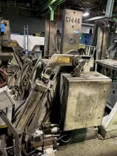 Hall model RT3 permenant molding machine with controls s/n 6815, 33" x 20" platen
