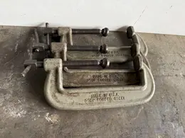 WILTON 108 C-CLAMPS (3)