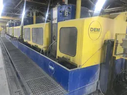 .512" X 12" X 4 STAND DEM WIRE FLATENING ROLLING MILL LINE, YEAR 2017: STOCK #13898