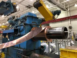 41" x 6.30" x 15,000# Georg Slitting Line