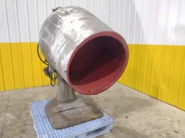 2 HP BOWL TYPE GLOBE ROTATING TUMBLE/POLISH MACHINE: STOCK #23707