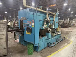 24" x 24" RANSOHOFF 3-STAGE STEEL MESH CONVEYOR PASS THROUGH PARTS WASHER: YOBRO #24301