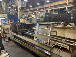 20" x 80" MILLTRONICS Model T20 CNC Flat Bed Lathe, New 1994.