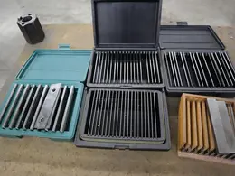 6" Steel Parallel Sets, Thin and Thick 1/32", 1/8", 1/4"- Auction Item