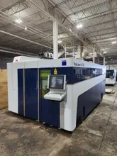 5000 Watt Trumpf TruLaser 5030 fiber, 2012 – REFURBISHED TruDisk 5001 15,691 Beam on Hours, Nozzle Changer, LMC Ready