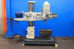 1944 CINCINNATI-BICKFORD SUPER SERVICE 3′ x 9″ RADIAL ARM DRILL USED