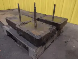 (4) VIBRA DYNAMICS PRESS VIBRATION ISOLATION FEET PADS: YOBRO #25161