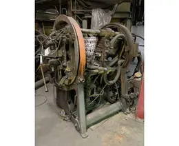 Shalco model u180 gas fired shell core machine with gun drilled heater plates, gas system and controls