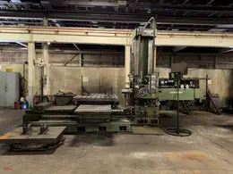 4" DAEWOO MODEL #D11ORT TABLE TYPE HORIZONTAL BORING MILL, #50 TAPER: YOBRO #25782