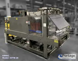 ARPAC Model: 25TW-28 Intermittent Motion Tray Wrapper