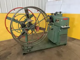 4.7" X .040" BRUDERER MODEL #12120B 19 ROLL PRECISION LEVELER &amp; DOUBLE END UNCOILER: STOCK 13024