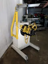 1,100 LB X 16" GSW MODEL #MHM0.5/1250SO SERVO MOTORIZED COIL REEL UNCOILER, NEW 1996: STOCK 12988